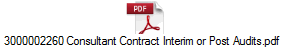 3000002260 Consultant Contract Interim or Post Audits.pdf